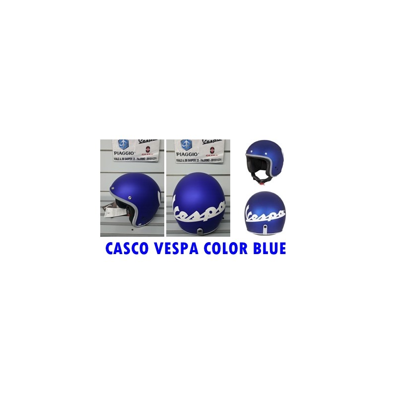 Casco Vespa Color Blue misura M codice originale 606421M03B